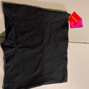 SPANX Black Seamless Shorts